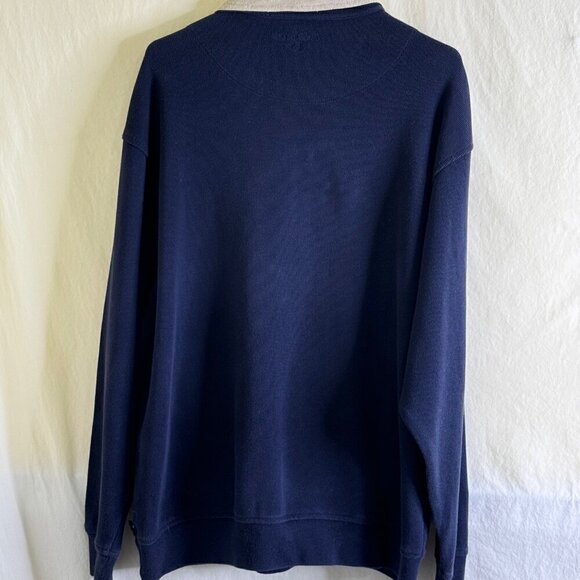Grand Slam Blue & Beige 1/4 Zip Long Sleeve Athletic Pullover Top Men’s Size XL* - Picture 2 of 7